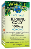 NF Whole Earth & sea Herring Gold Omega-3 ,1000 mg (60 softgels)