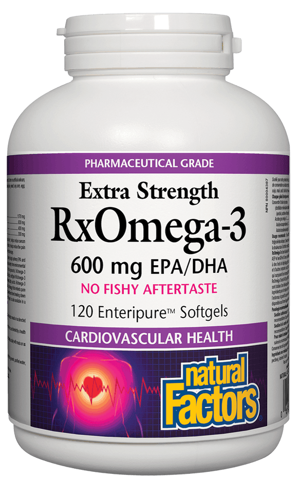 Rx-Omega-3 高含量鱼油, 120 粒软胶囊