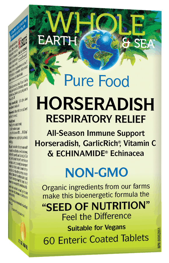 Natural Factors Horseradish, Vit C Echinamide Formula 60 tablets