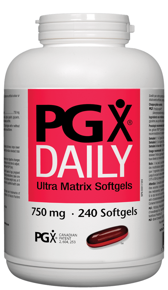 PGX® Daily 專利多醣體（瘦身/維持血糖平衡）, 240 軟膠囊