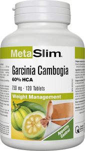 Webber Naturals Meta Slim Garcinia Cambogia 750mg, 120 tablets