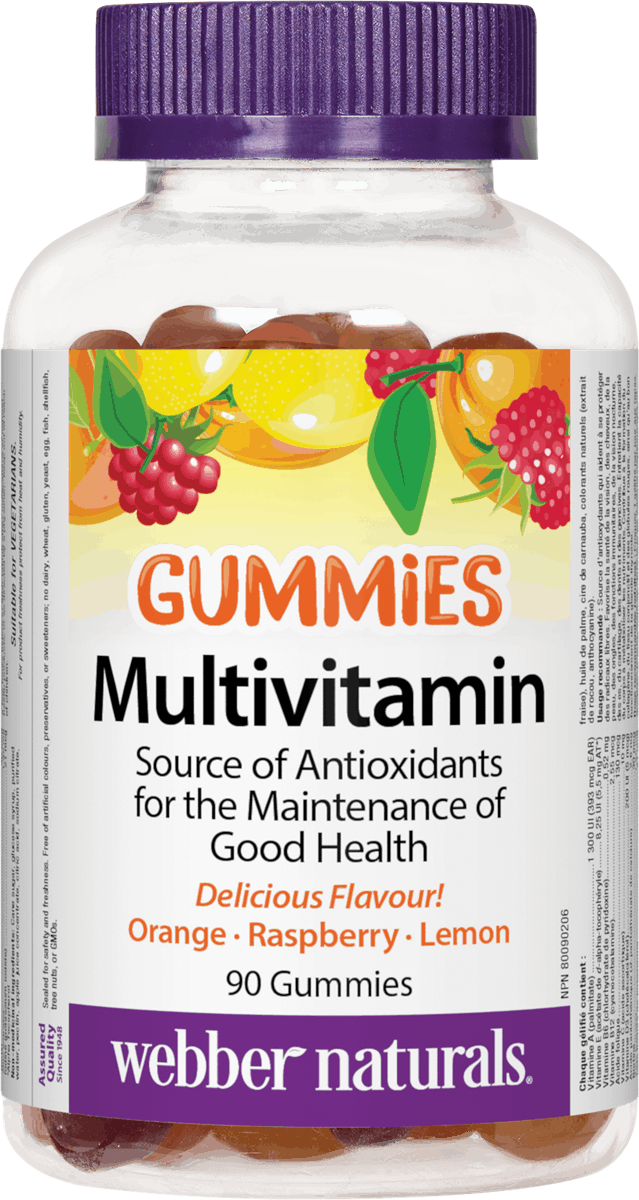 Webber Naturals Multivitamin 90 Gummies