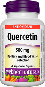 Webber Naturals Quercetin 500 mg 60 vegetarian capsules