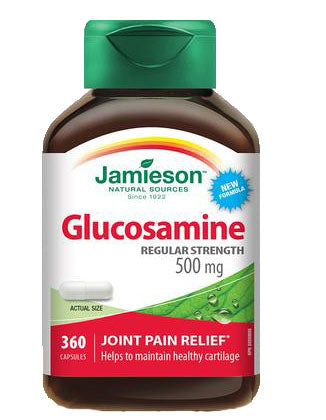 健美生 Jamieson Glucosamine Sulfate,  500mg, 360 Capsules 