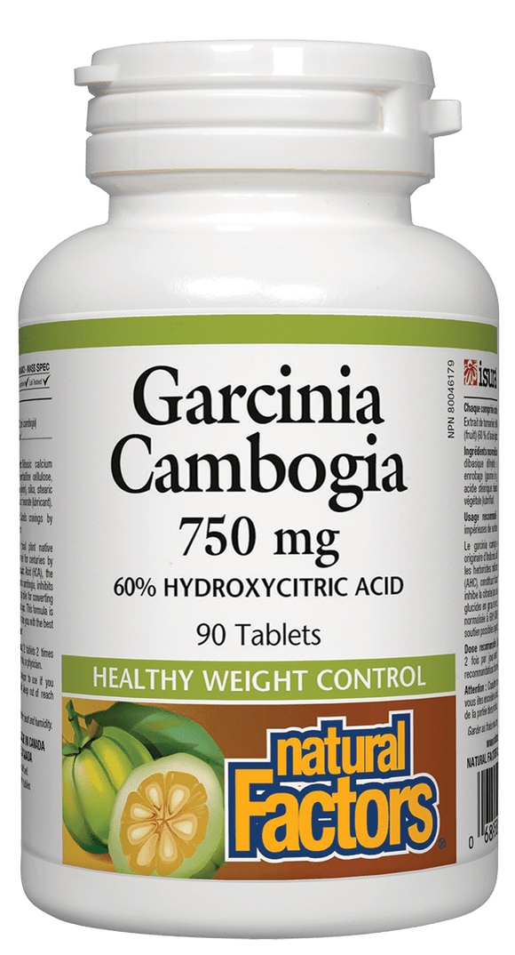 Natural Factors Garcinia Cambogia 750 mg 90 tablets