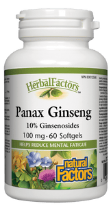 Natural Factors Panax Ginseng C.A.Meyer, 60 softgels