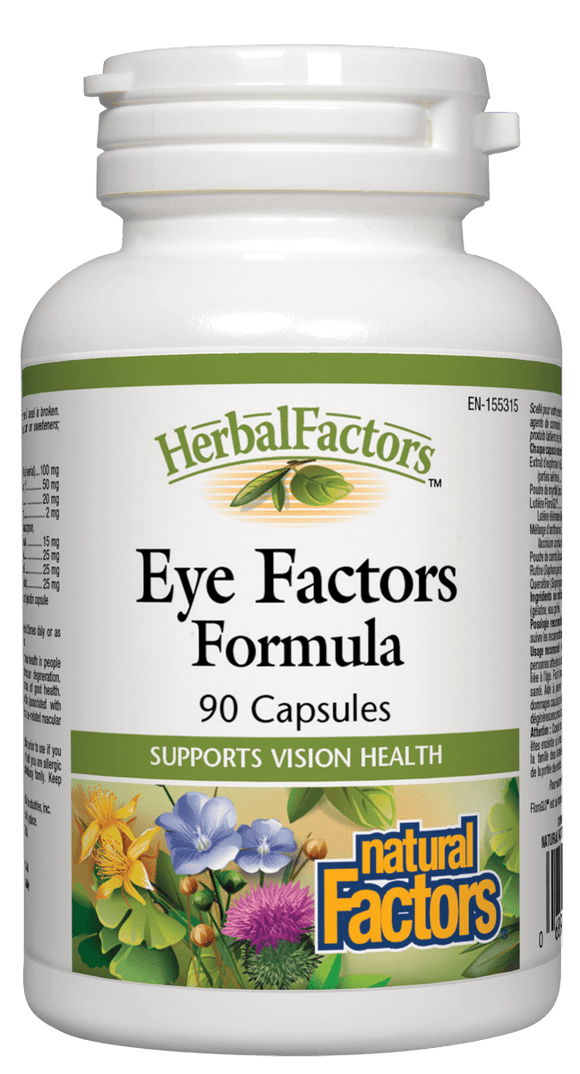 Natural Factors Eye Factors, 90 caps