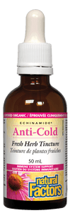 Natural Factors Anti-Cold Fresh Herb Tincture 50 ml
