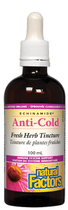 Natural Factors Anti-Cold Fresh Herb Tincture 100 ml