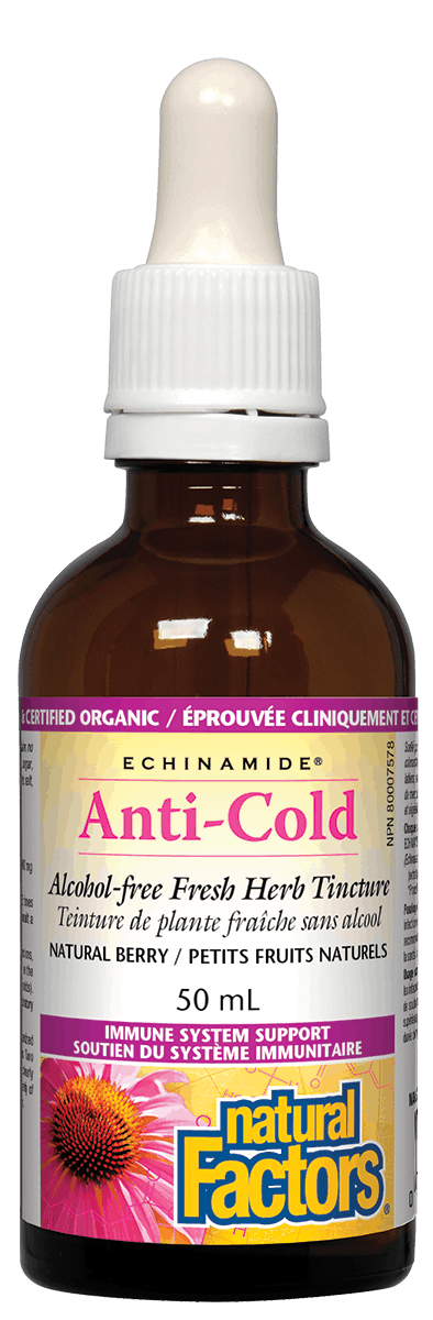 Natural Factors EchinaMax™ 紫錐花萃取，不含酒精（提高免疫力）50毫升