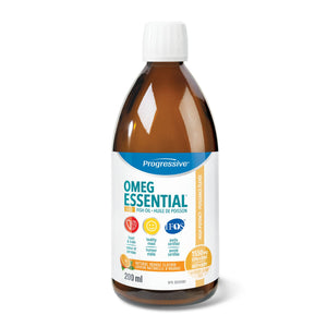 Progressive OmegEssential + Vitamin D3 Liquid Orange, 200ml