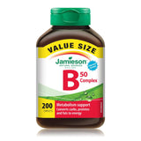 Jamieson B Complex 50 mg Value Size 200 caps