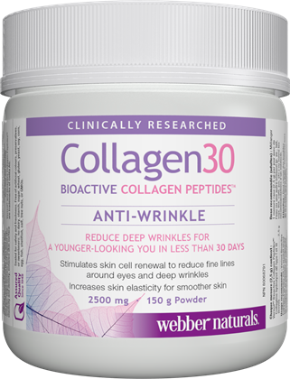 Webber Naturals Collagen30 Powder 150 g Canadian label