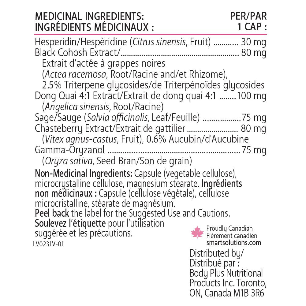 Lorna Vanderhaeghe 緩解更年期症狀營養配方（含300毫克鼠尾草），120粒素食膠囊