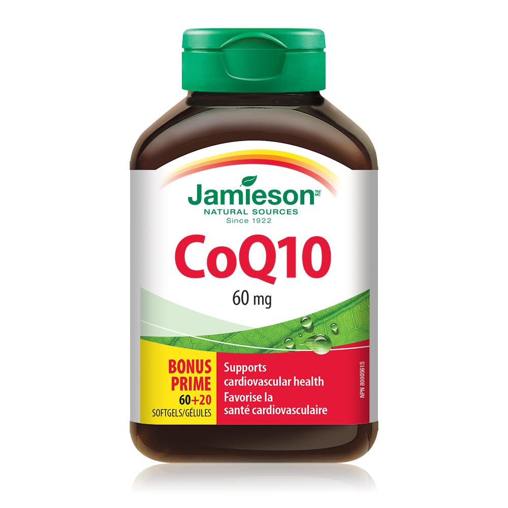 健美生 Jamieson CoQ10 60mg, 80 softgels