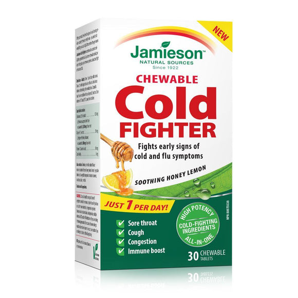Jamieson Cold Fighter 30 Chewable Tablets