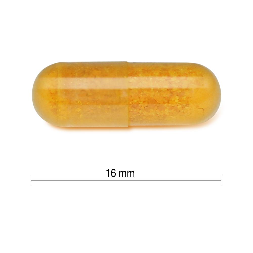 健美生 Jamieson Curcumin Turmeric 9,000 mg 30 veg. capsules 16 mm in length
