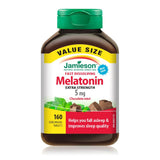 Bottle of Jamieson Melatonin 5 mg 160 sublingual tablets