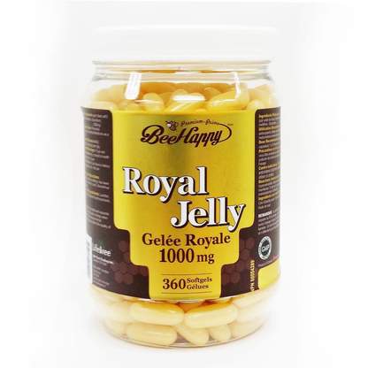 Bee Happy Royal Jelly 1000mg, 360 softgels