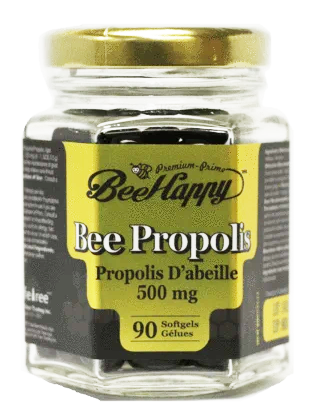 Bee Happy 蜂胶胶囊 500毫克，90粒
