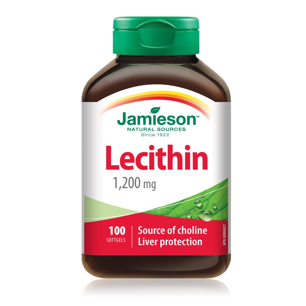 健美生 Jamieson Lecithin 1200 mg, 100 Softgels