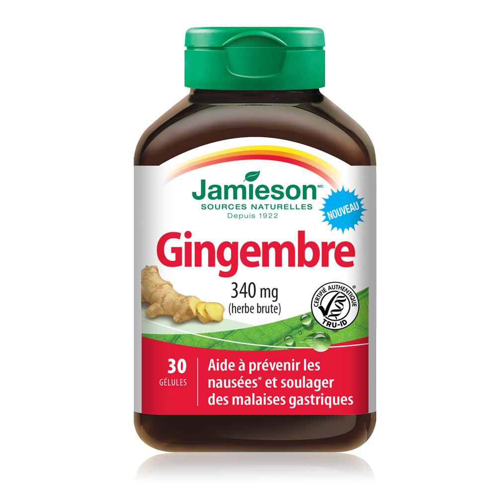 Jamieson Gingembre340 mg 30 softgels