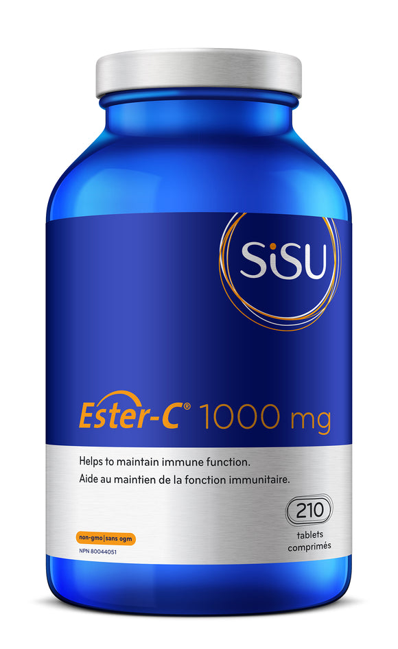 SISU 酯化維生素C，1000毫克 +鈣，210錠