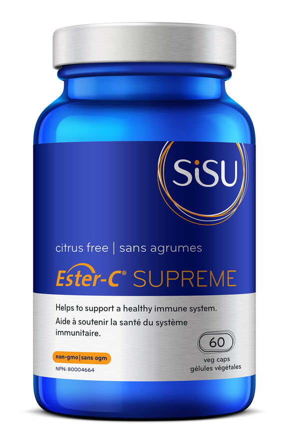 SISU Ester-C® Supreme, 60 Vcap Citrus-free