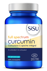 SISU Full Spectrum Curcumin, 30 softgels