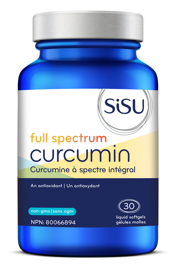 SISU Full Spectrum Curcumin, 30 softgels