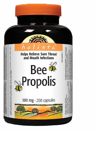 Holista Bee Propolis, 500mg, 200 caps