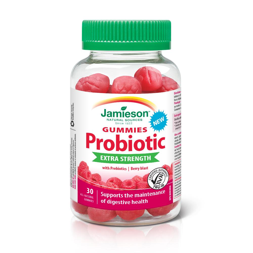 健美生 Jamieson Extra Strength Probiotic Gummies, 30 gummies