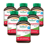 (Promotion Item) 6 x Jamieson Glucosamine Sulfate, 500mg, 360 Capsules（ New formula）