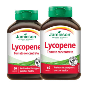 2 x Jamieson Lycopene 10 mg, 60 caplets Bundle