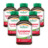 6 x Jamieson Lycopene 10 mg, 60 caplets Bundle