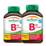 (Promotion Item) 2 x Jamieson Vitamin B Complex, 50 mg, 90+30 Caplets