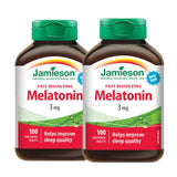 2 x Jamieson Melatonin 3 mg, 100 tablets Bundle