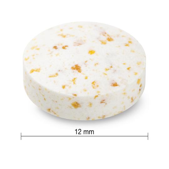 Jamieson Chewable Vitamin D, 1000IU, Tangy Orange flavour,  tablet size 12 mm 健美生