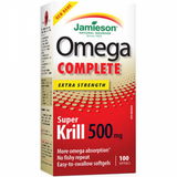 Jamieson Omega Complete™ Extra Strength Super Krill 500 mg, 100 softgels