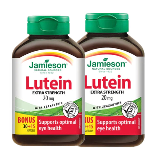 2 x Jamieson Lutein with Zeaxanthin-X Strength, 45 tabs Bundle