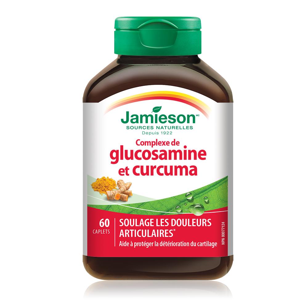 Jamieson Glucosamine et curcuma Complex 60 caplets 健美生