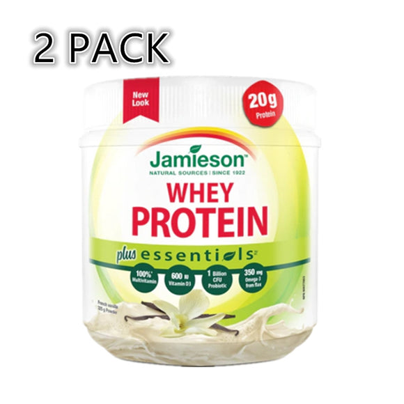 (Promotion Item) 2 x Jamieson Essentials Plus Protein Vanilla, 330g