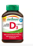 Jamieson Vitamin D3 2500IU , 365 Tablets