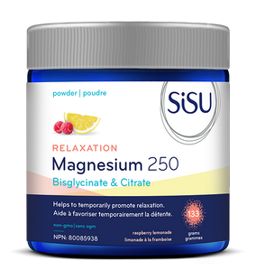 SISU Magnesium 250 Relaxation Blend, Raspberry Lemonade 133 g