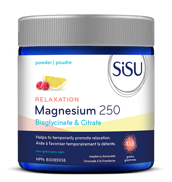 SISU Magnesium 250 Relaxation Blend, Raspberry Lemonade 133 g