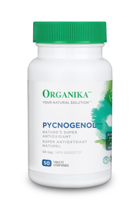 Organika Pycnogenol, 50mg, 50 tablets