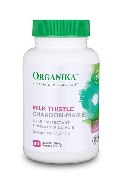 Organika Milk Thistle 250mg, 90 vegetarian capsules