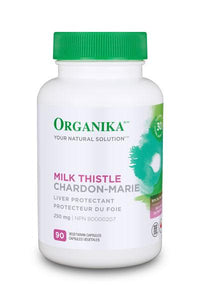 Organika 高含量奶薊草保肝素水飛薊素，250毫克，90膠囊