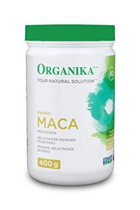 Organika MACA Certified Organic Gelatinized Powder, 400g