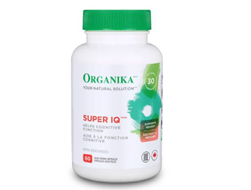 Organika 超級IQ （增強記憶力和精力），60 粒素食膠囊